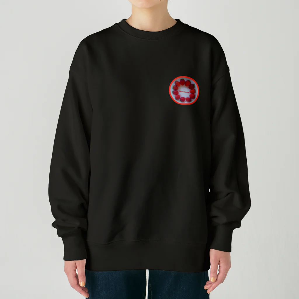 ハルノコのいちごのリース Heavyweight Crew Neck Sweatshirt