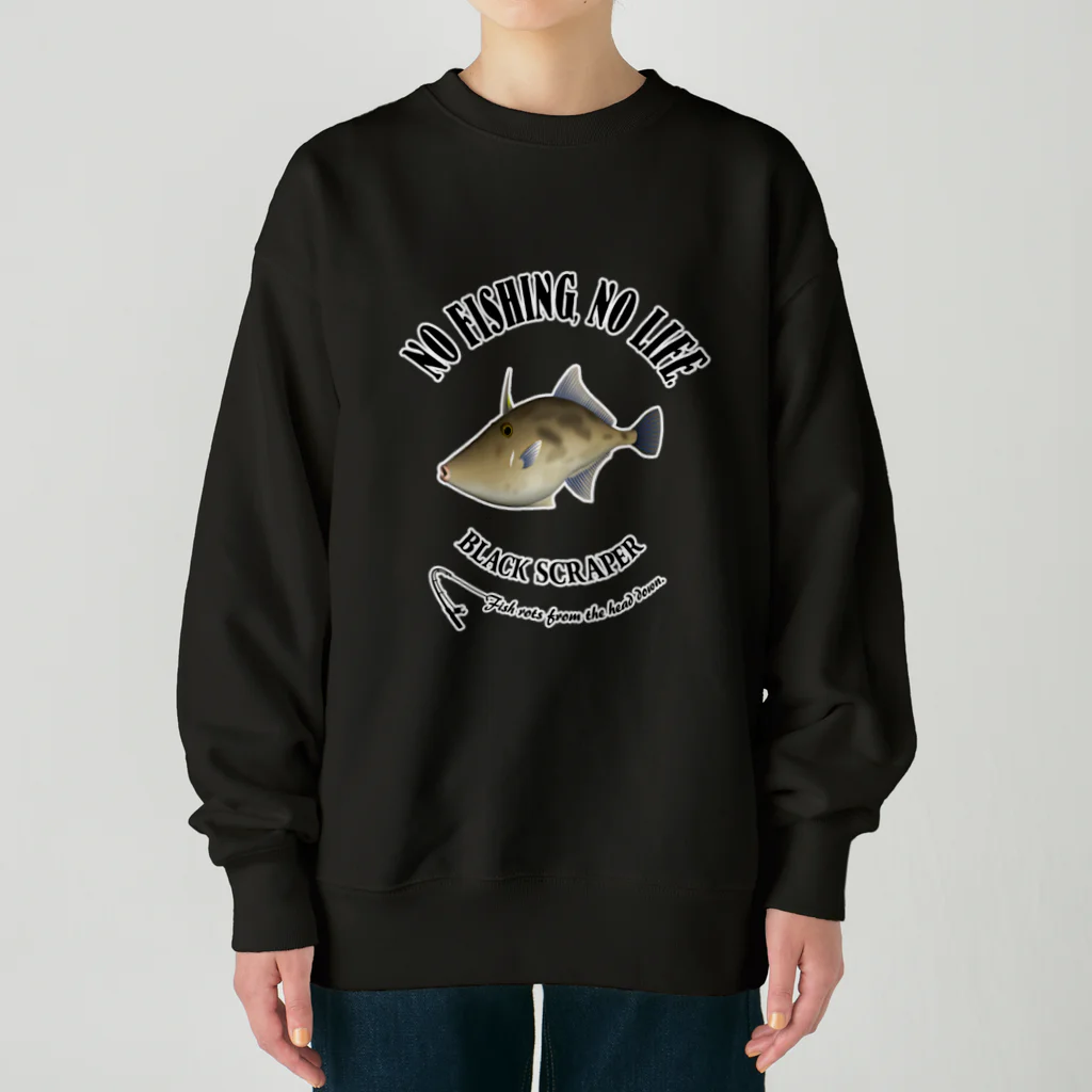 猫と釣り人のUMAZURAHAGI_10CW_1 Heavyweight Crew Neck Sweatshirt