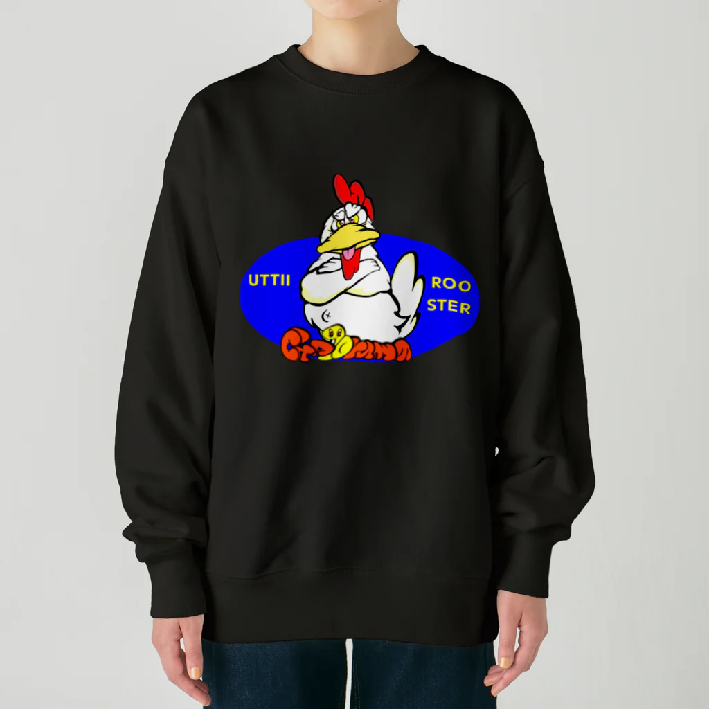 ちゃとらま　CHA10ramaのUTTII☆ROOSTER Heavyweight Crew Neck Sweatshirt