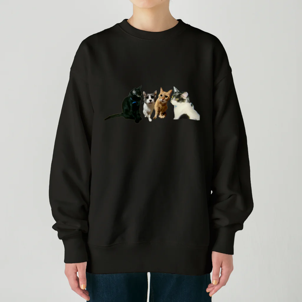 リリと雫のMy Boy's & My Girl's Heavyweight Crew Neck Sweatshirt