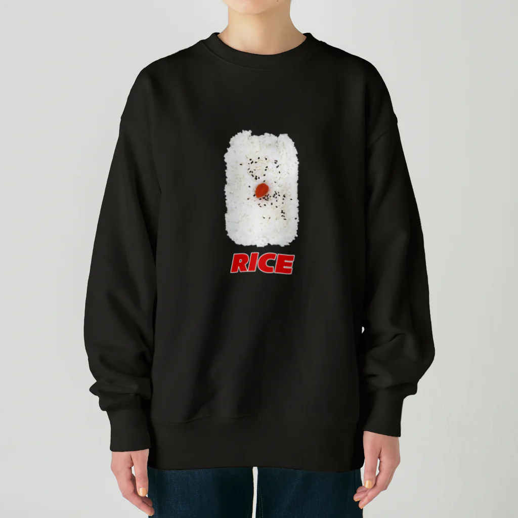 LONESOME TYPE ススの🍙ライス（米） Heavyweight Crew Neck Sweatshirt