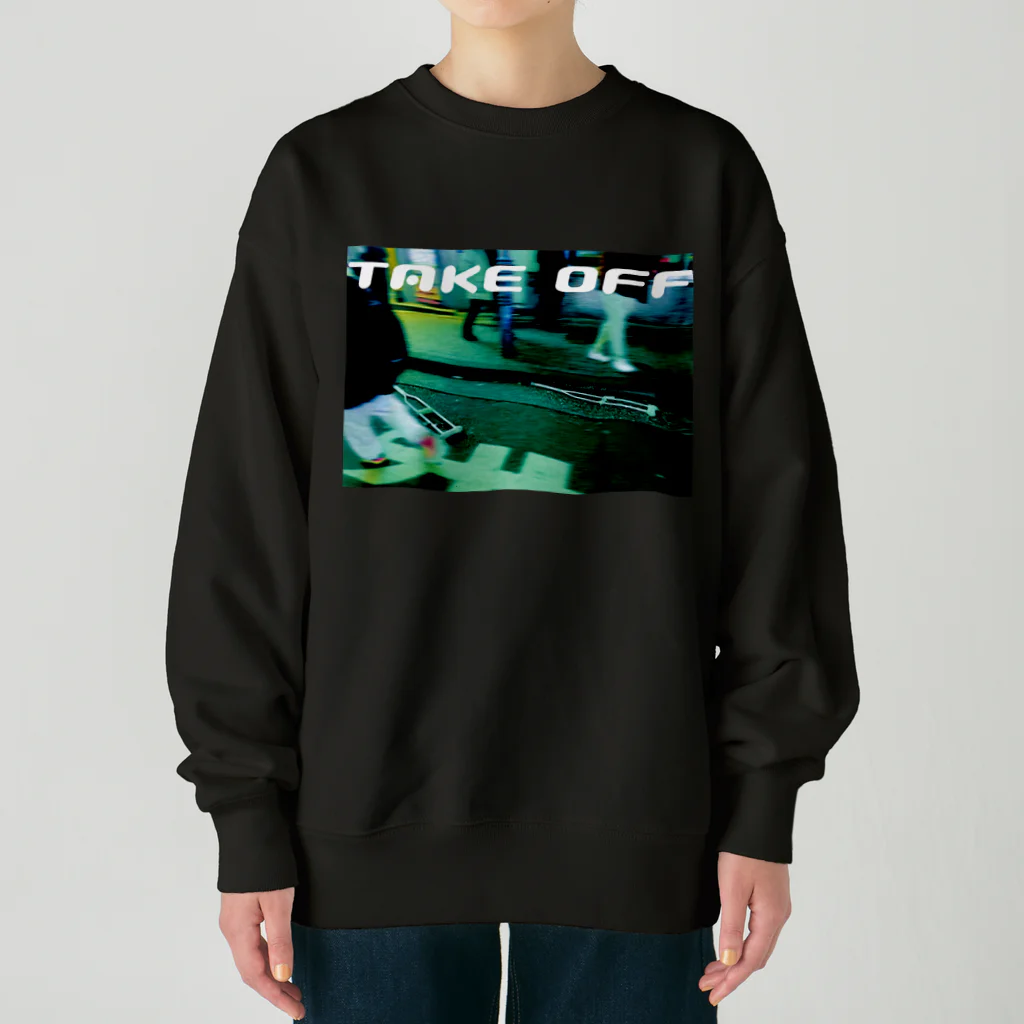 thorny_greenのTAKE OFF Heavyweight Crew Neck Sweatshirt