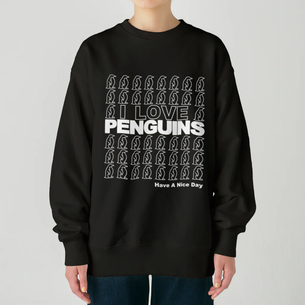 Icchy ぺものづくりのI LOVE PENGUINS ヘビーウェイトスウェット