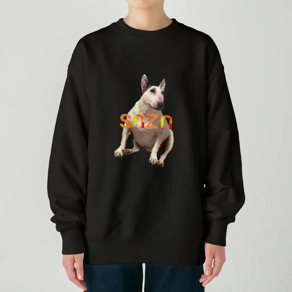 snznのsnzn_BullTerrier Heavyweight Crew Neck Sweatshirt