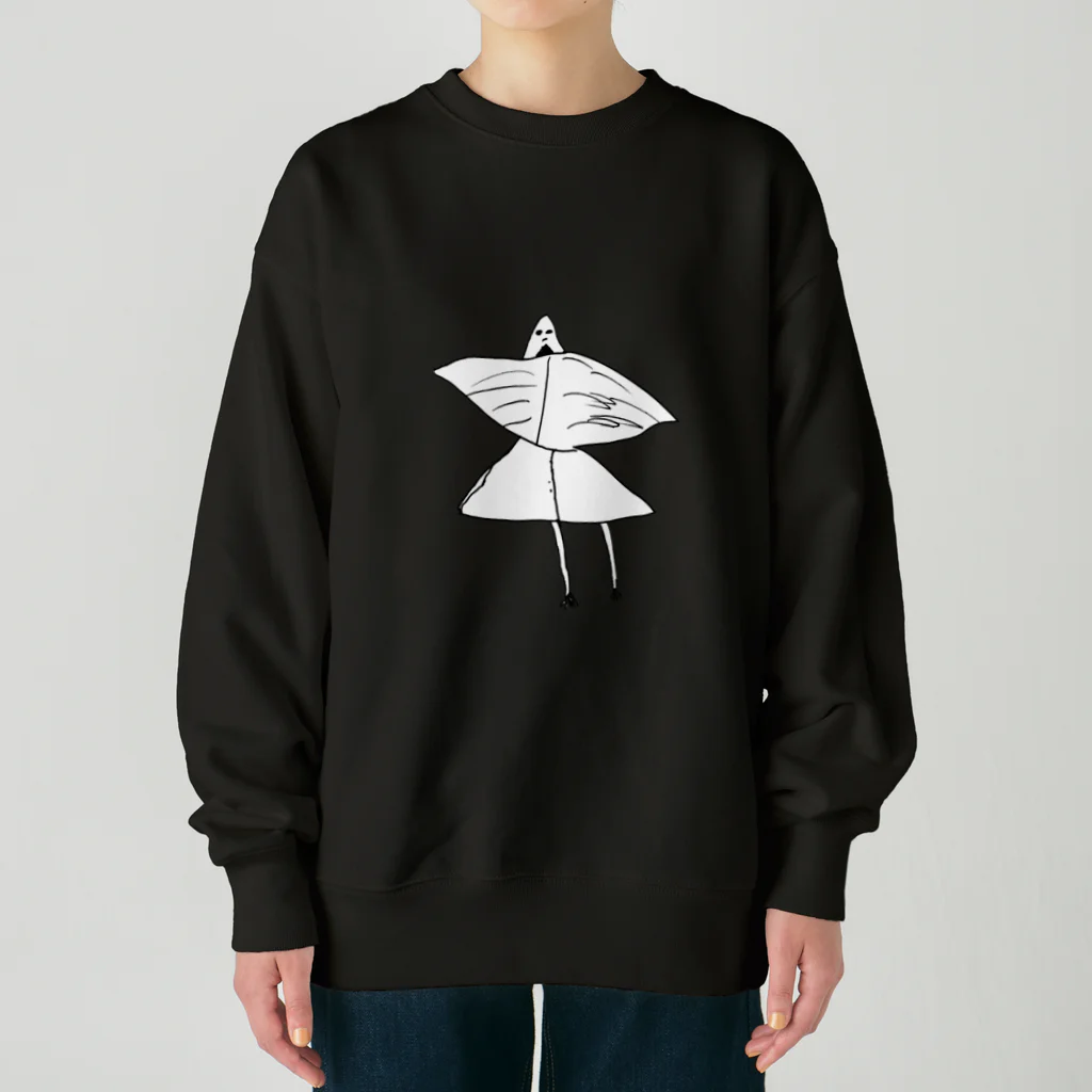 鳥女の夢の鳥女 Heavyweight Crew Neck Sweatshirt