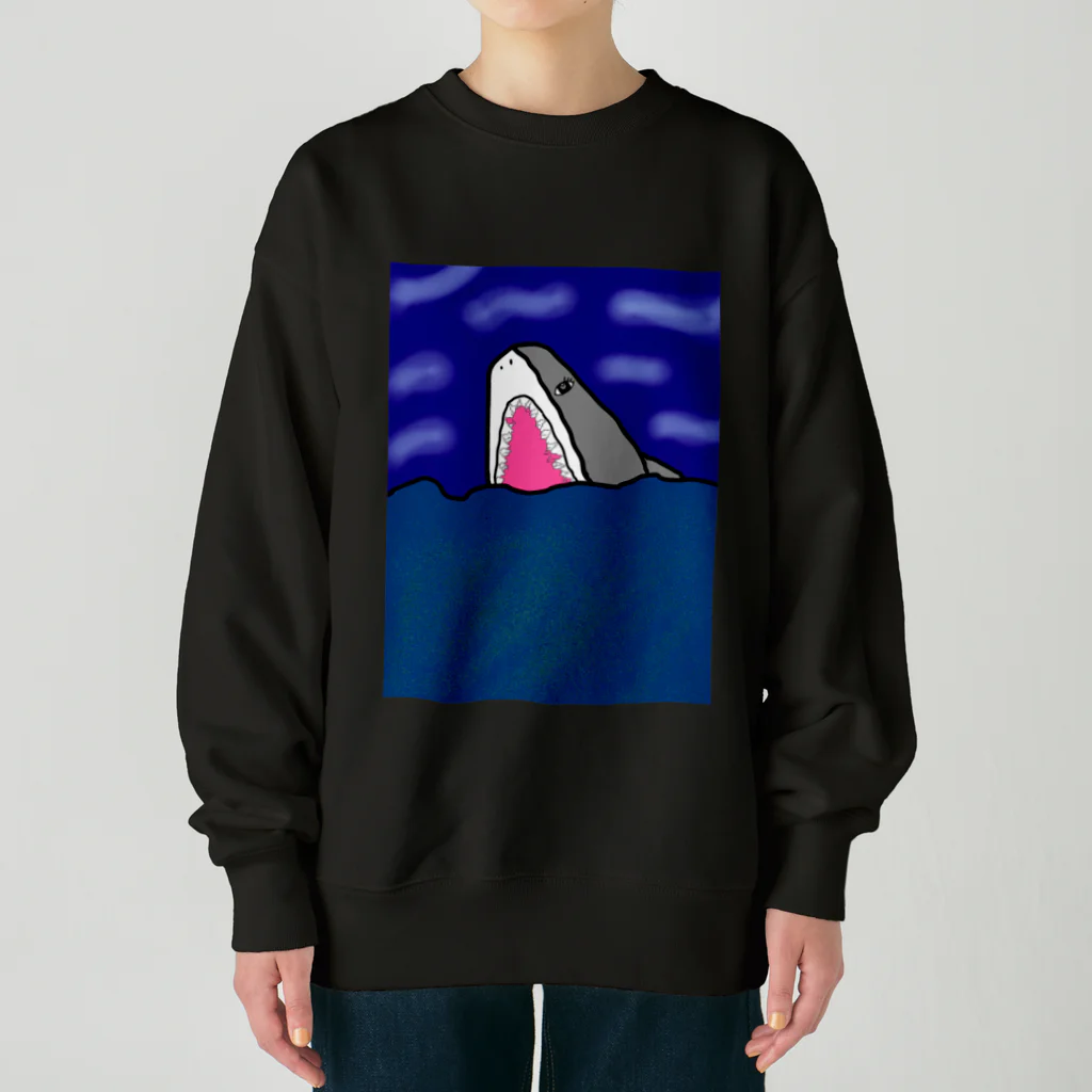 えむちゃんの部屋のさめ。 Heavyweight Crew Neck Sweatshirt