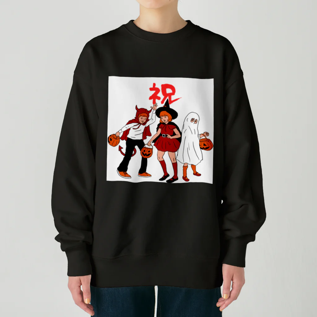 suke-maruruのハロウィン祝 Heavyweight Crew Neck Sweatshirt