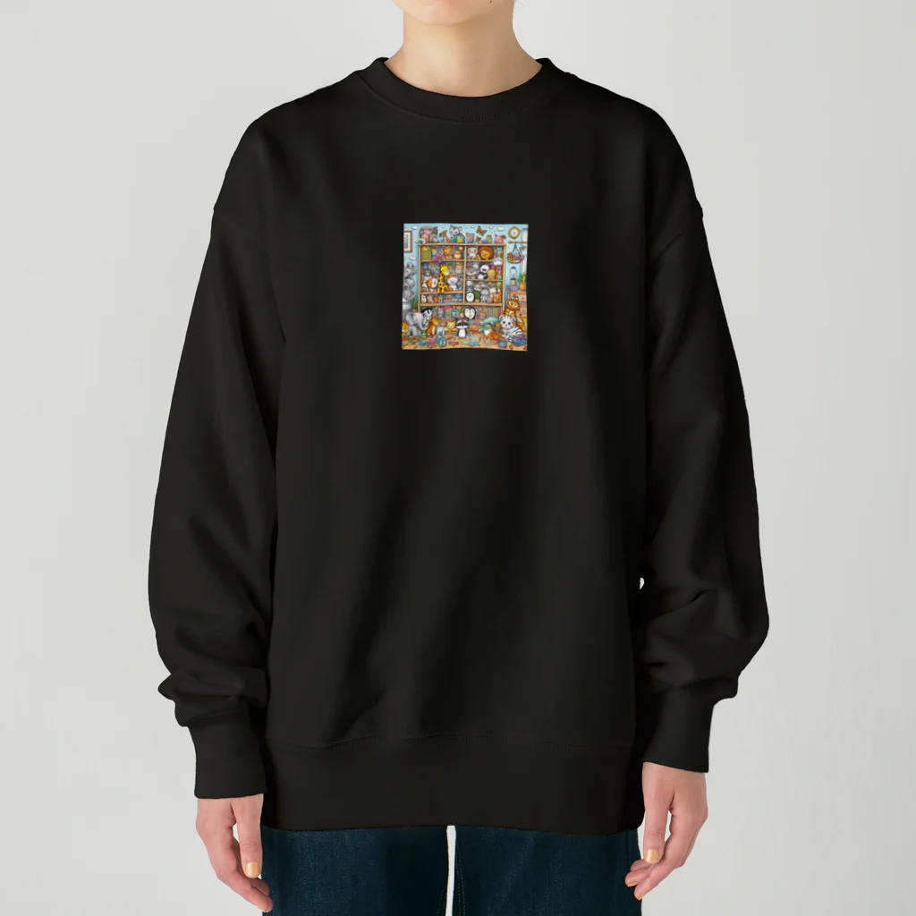 Lock-onのアニマルクローゼット05 Heavyweight Crew Neck Sweatshirt