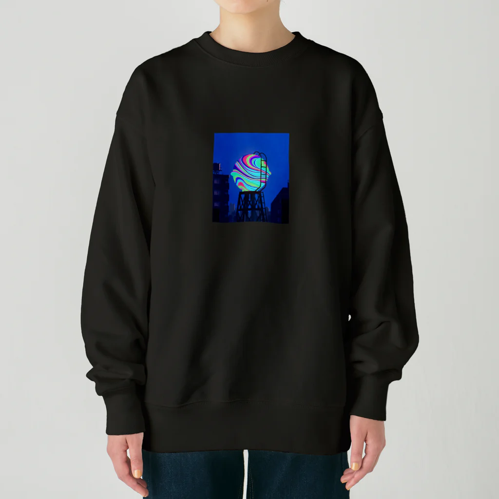 並木風磨の不眠症 Heavyweight Crew Neck Sweatshirt