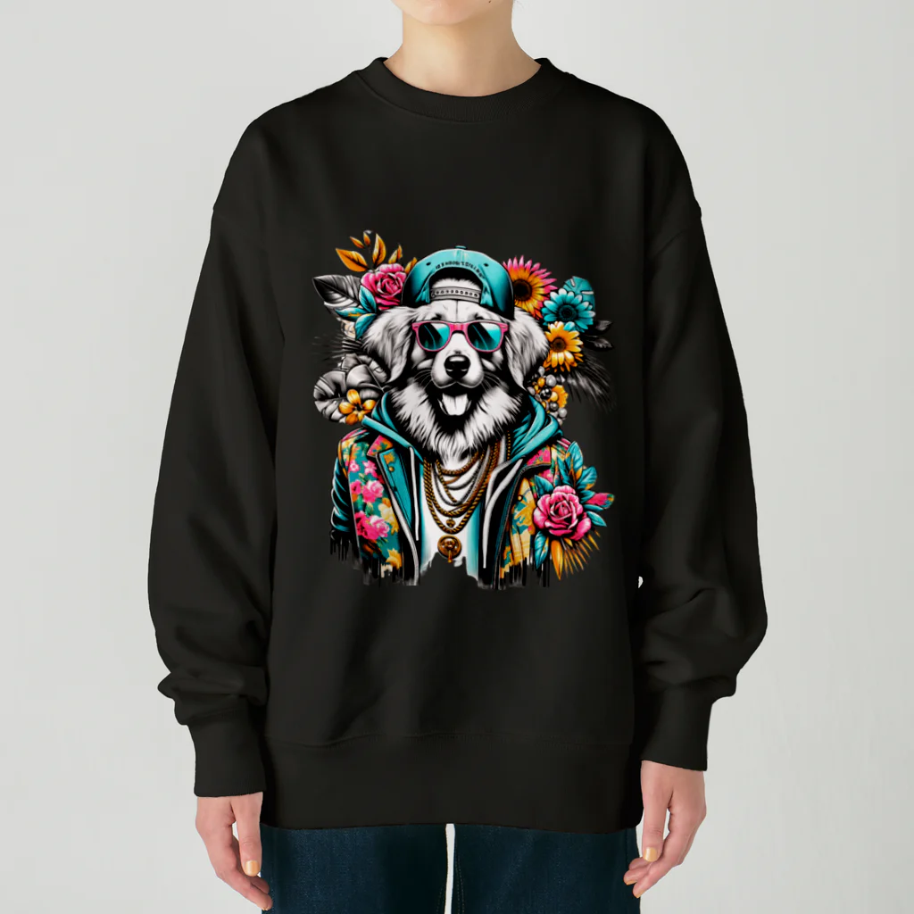 521のFunky Dog Heavyweight Crew Neck Sweatshirt