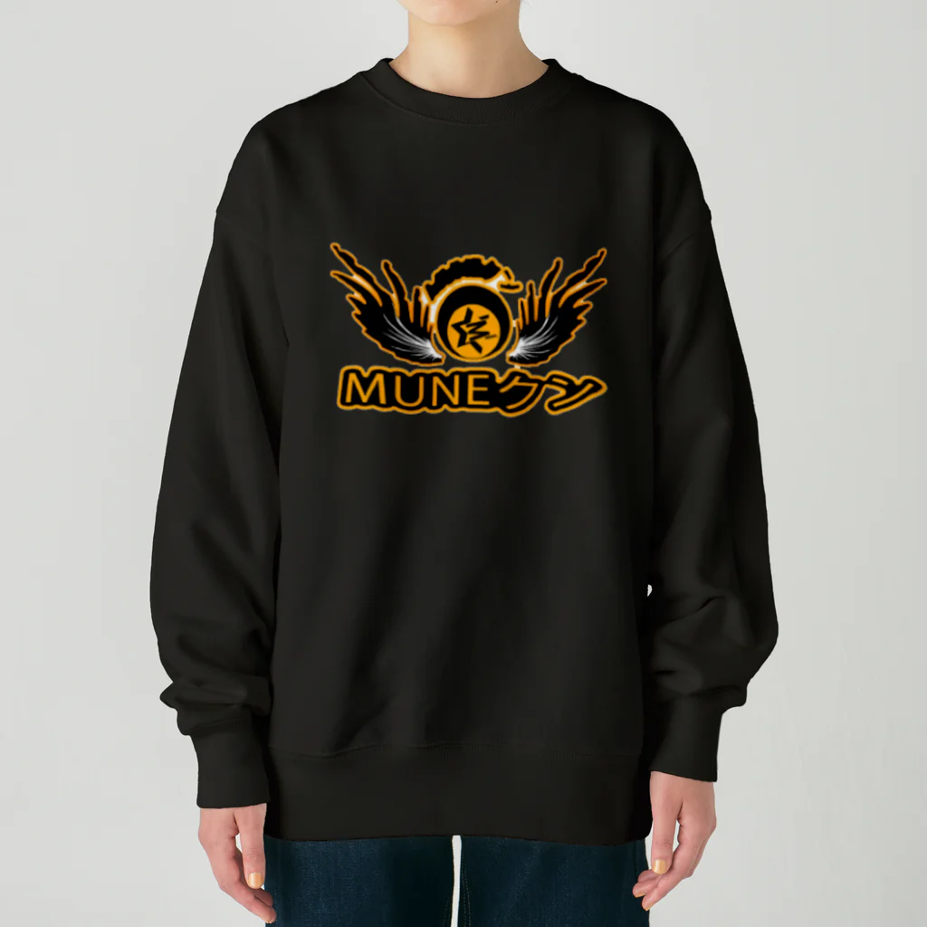 MUNE-KUNのMUNEクン アート 表裏プリント ヘビーウェイトスウェット 068 Heavyweight Crew Neck Sweatshirt