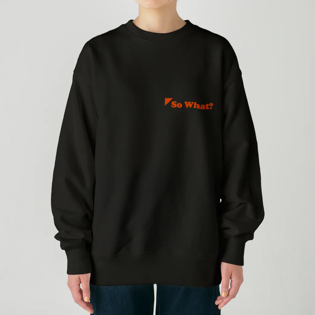 ACサソリチャンのSo　What？ Heavyweight Crew Neck Sweatshirt