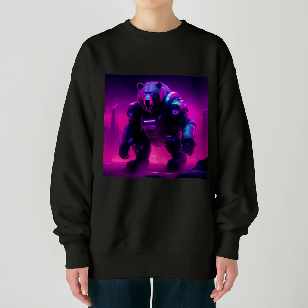 InstantEclecticsのグリズリーMk-Ⅱ(アニマルMk-Ⅱシリーズ3) Heavyweight Crew Neck Sweatshirt