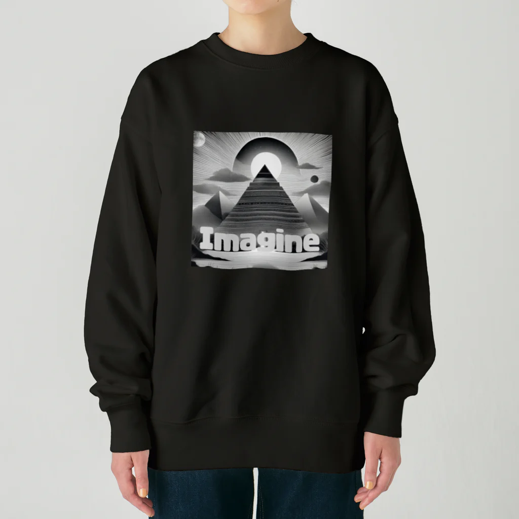 MOONのImagineシリーズ３ Heavyweight Crew Neck Sweatshirt