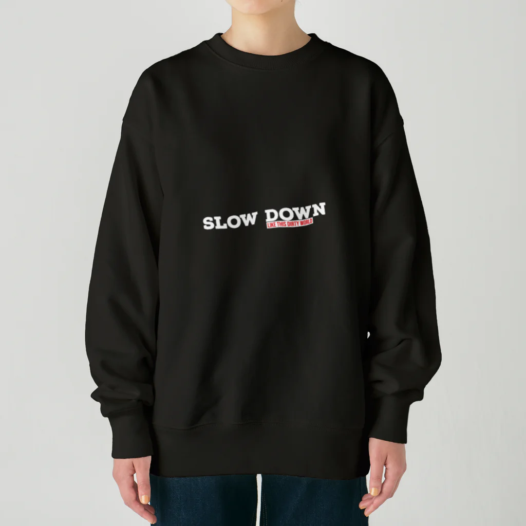 SLOW DoWN333のSLOWDoWN simply Style Heavyweight Crew Neck Sweatshirt