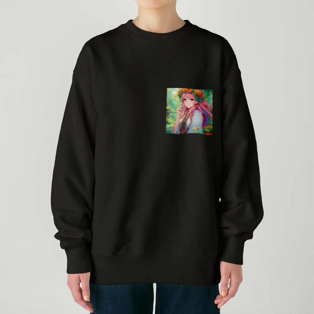 nobuo.comのボヘミアンレディ Heavyweight Crew Neck Sweatshirt