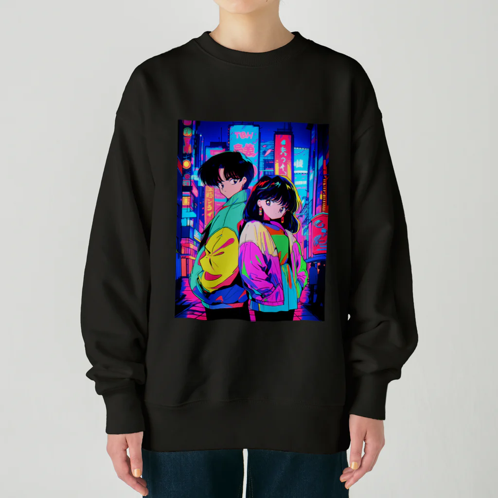 monoillustのDowntown Tokyo Heavyweight Crew Neck Sweatshirt