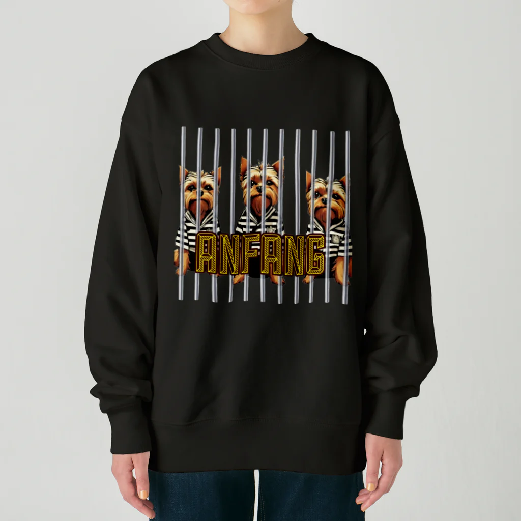 ANFANG のANFANG PRISON YORKIE Heavyweight Crew Neck Sweatshirt