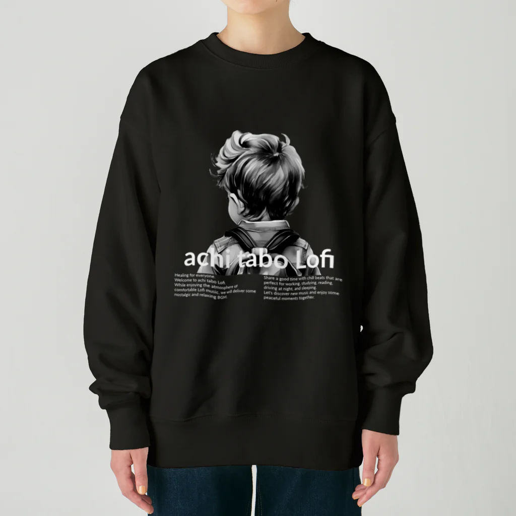 achi tabo Lofiのachi tabo Lofi Heavyweight Crew Neck Sweatshirt