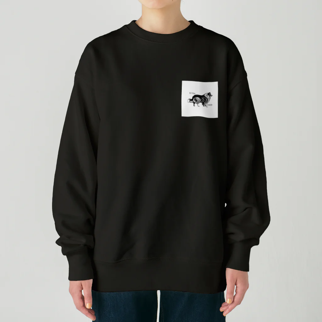 K.Vitaの犬＝安産祈願 Heavyweight Crew Neck Sweatshirt