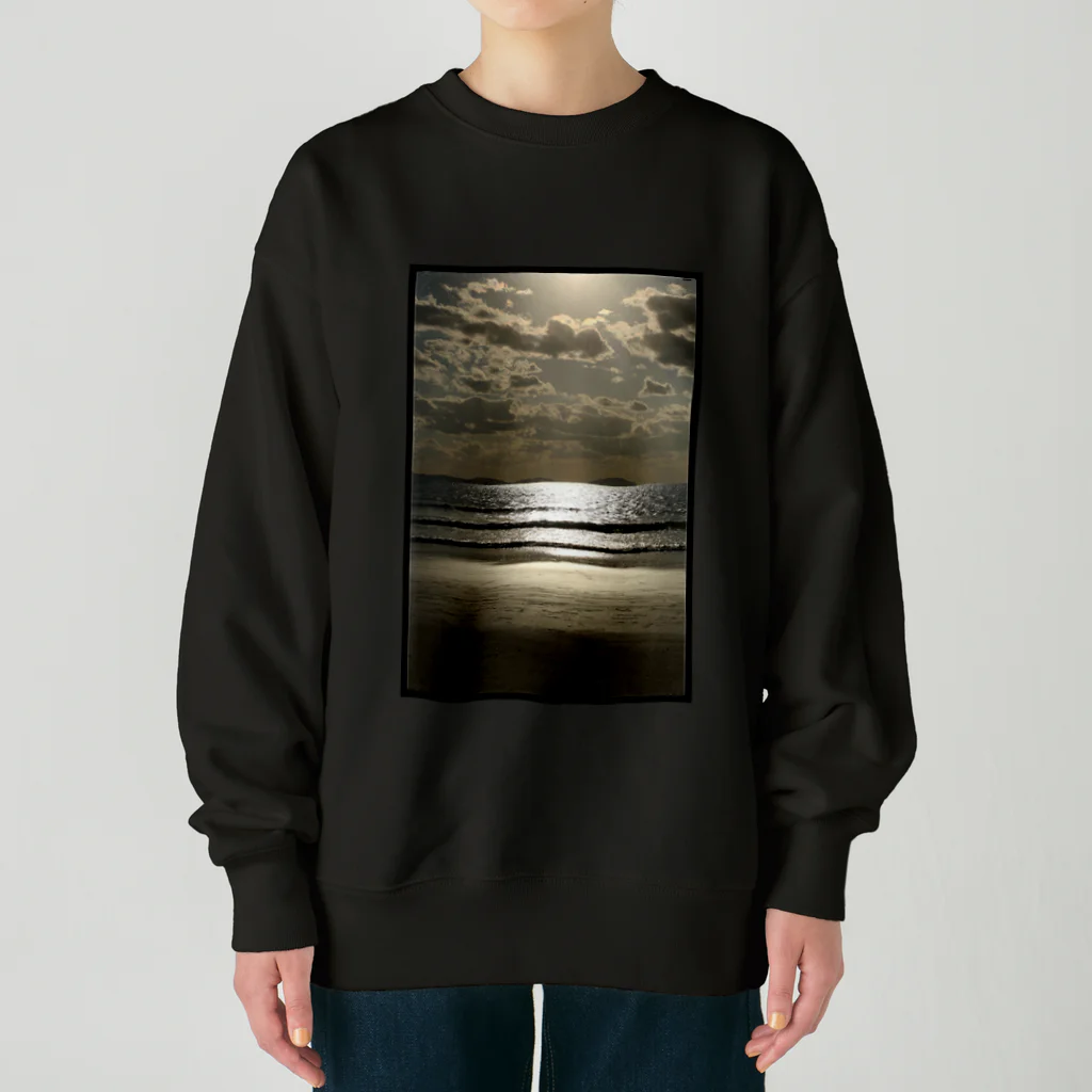 Rikutou Iura 【井浦六灯】のpeaceful ocean Heavyweight Crew Neck Sweatshirt