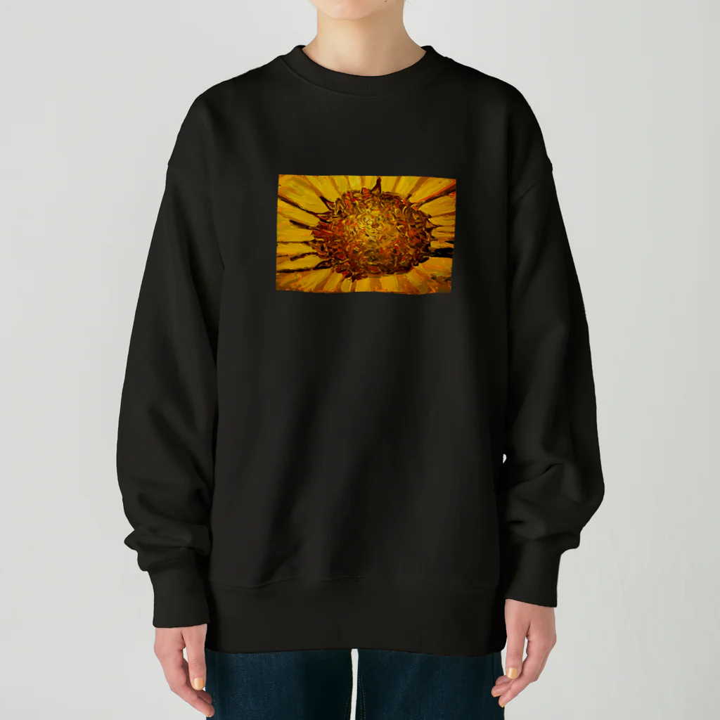 TOMOYA MURAKAMIのSUN FLOWER  Heavyweight Crew Neck Sweatshirt