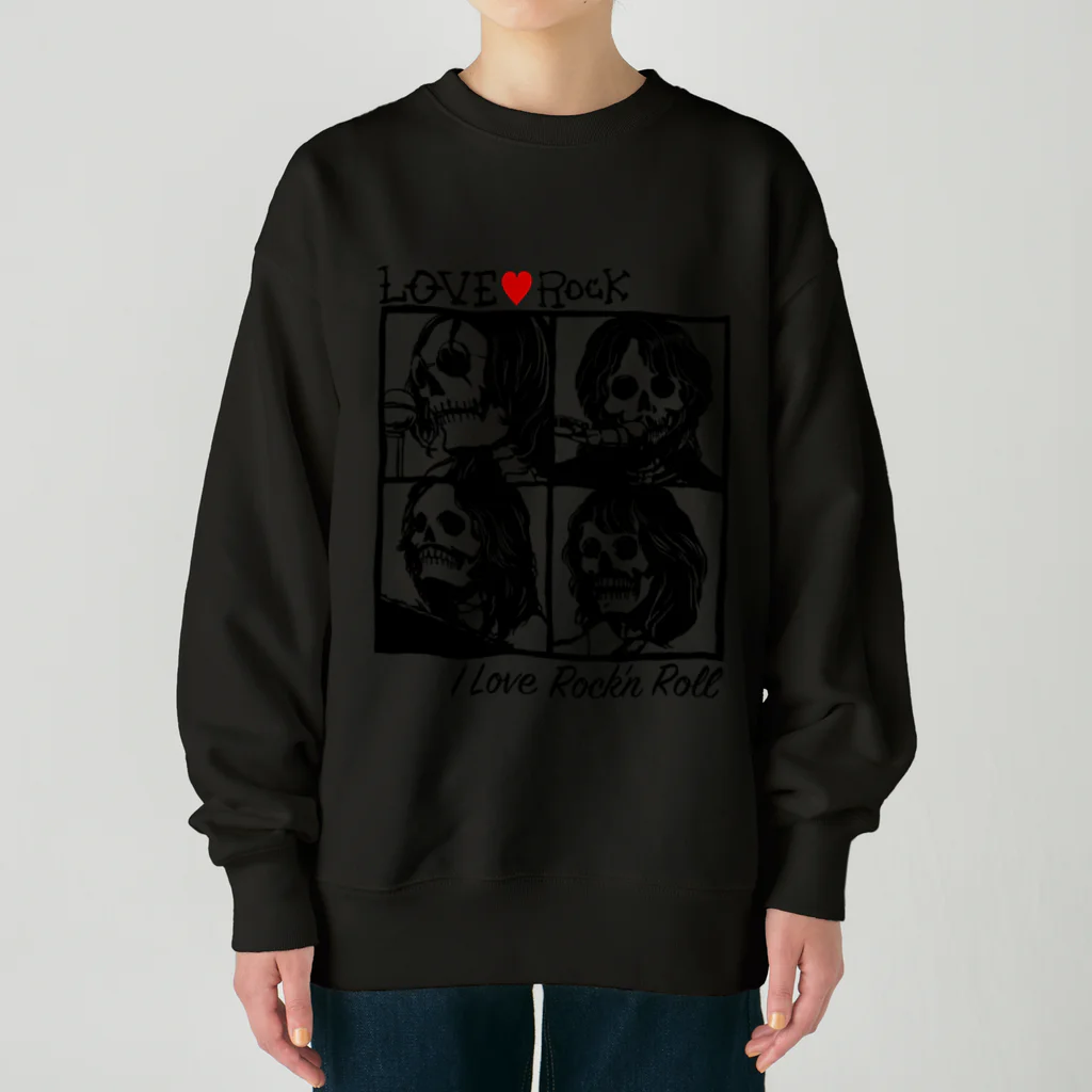 JOKERS FACTORYのLOVE ROCK Heavyweight Crew Neck Sweatshirt