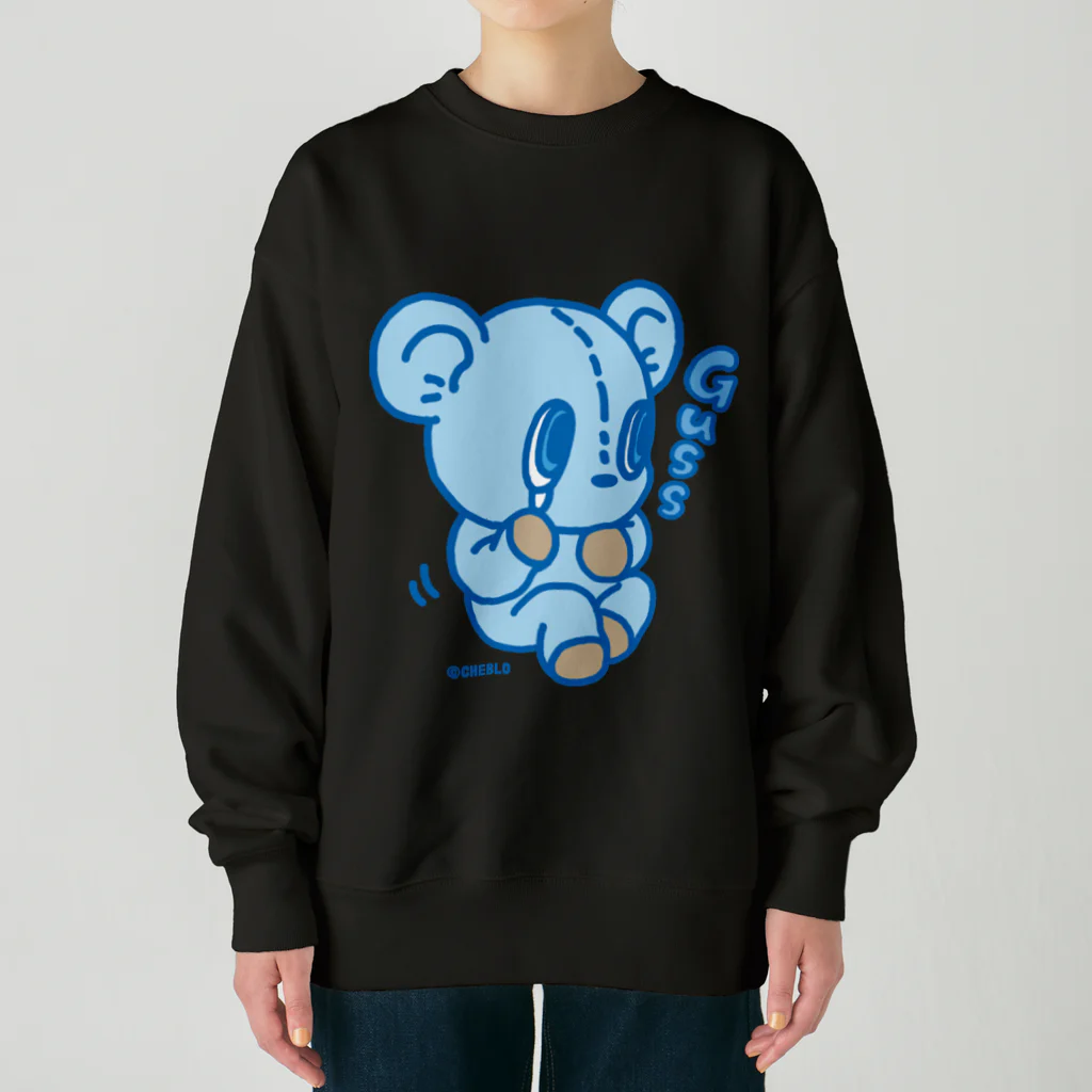 CHEBLOのNakuma ▲Light Blue▽ Heavyweight Crew Neck Sweatshirt