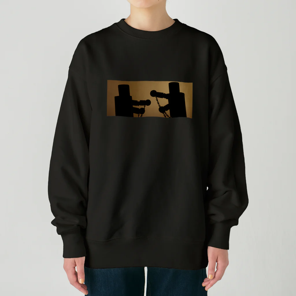 stereovisionの木人 Heavyweight Crew Neck Sweatshirt