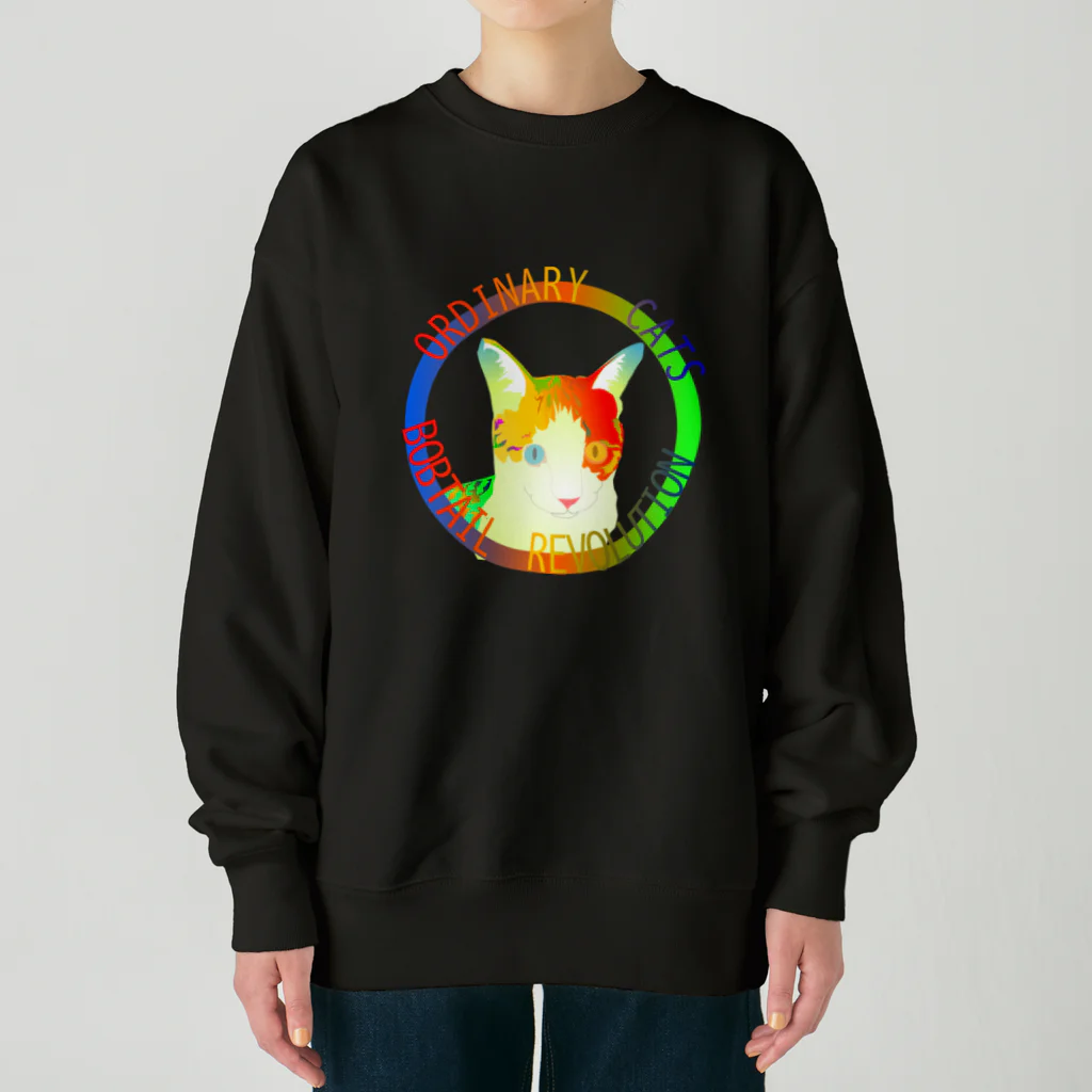 『NG （Niche・Gate）』ニッチゲート-- IN SUZURIのOrdinary Cats01h.t.(夏) Heavyweight Crew Neck Sweatshirt