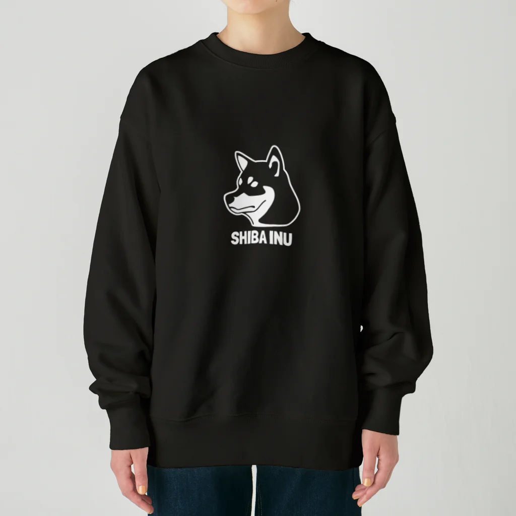 ももよりの柴犬 Heavyweight Crew Neck Sweatshirt