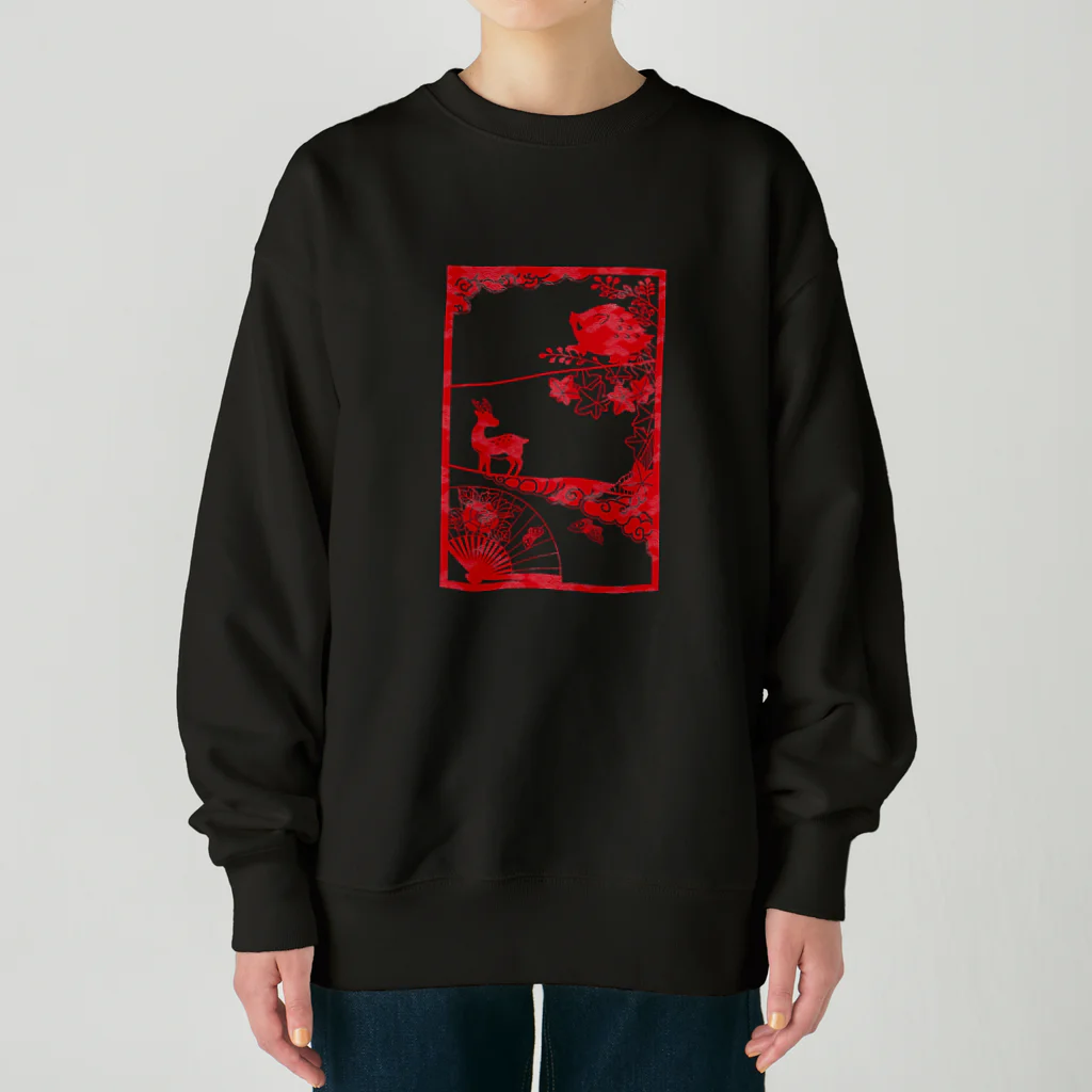 甘漏り屋のiNoshiKachO Heavyweight Crew Neck Sweatshirt