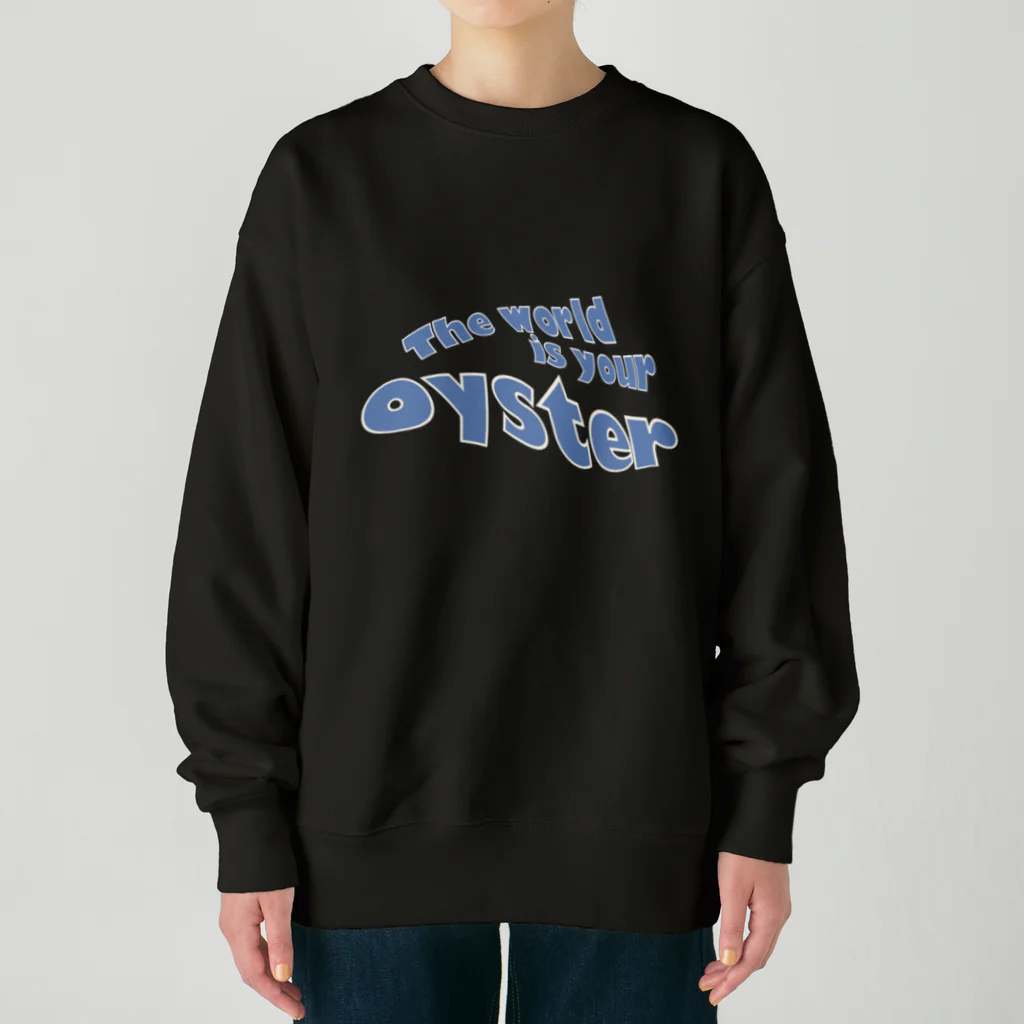 YKEWORKのThe world is your Oyster Heavyweight Crew Neck Sweatshirt