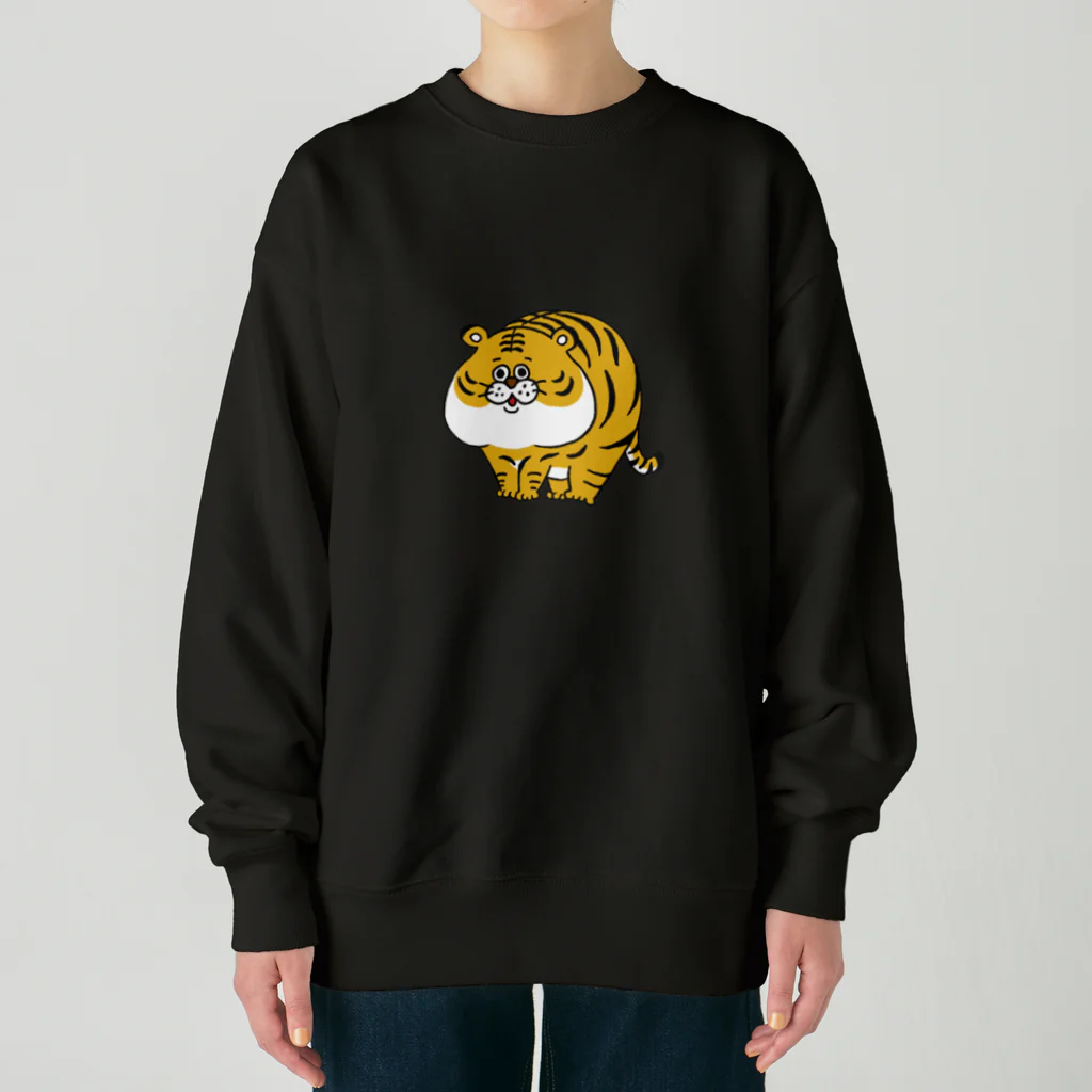 小鳥遊小売店のぽちゃトラさん2022 Heavyweight Crew Neck Sweatshirt