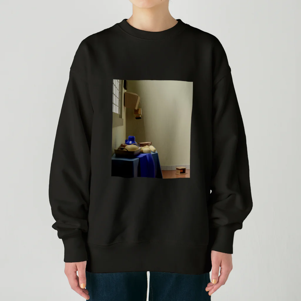 やまやの牛乳を注ぐ部屋。 Heavyweight Crew Neck Sweatshirt