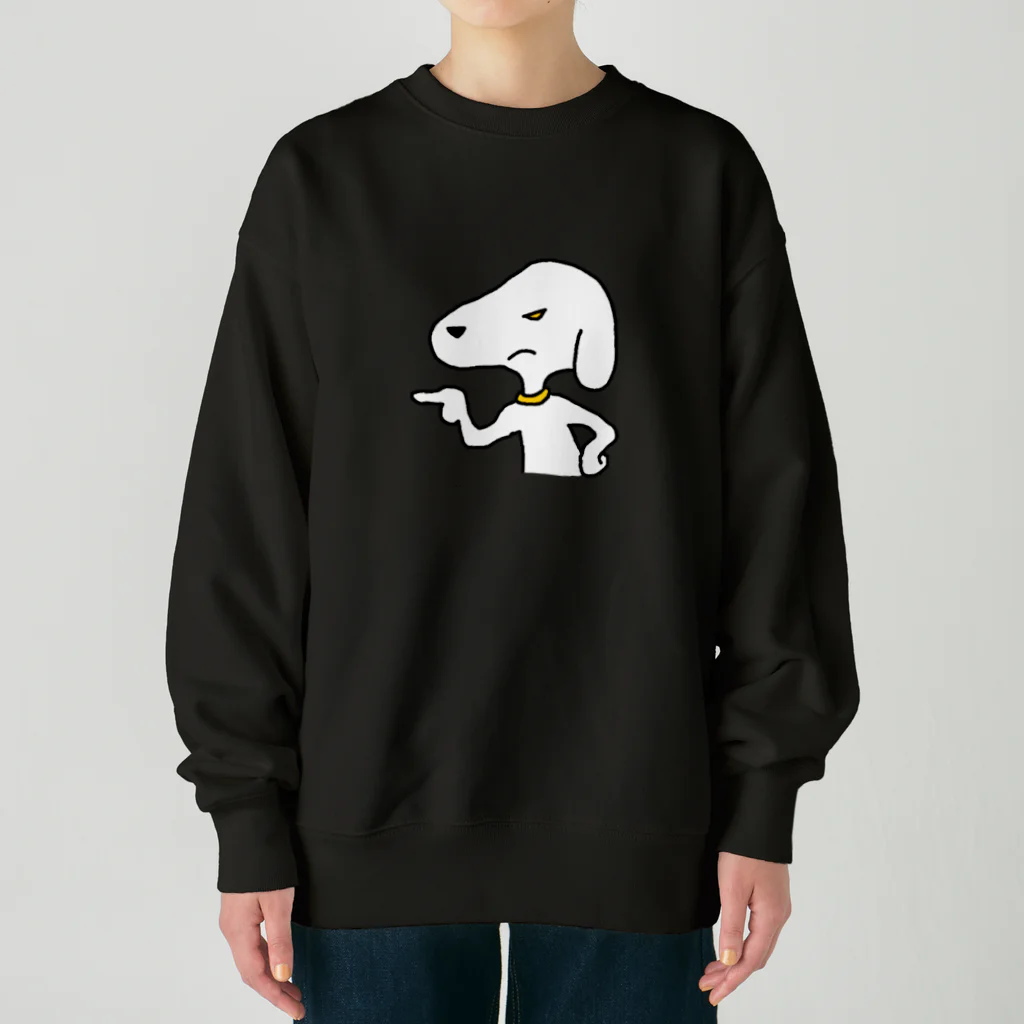 ﾍﾞﾀのわるいイヌ Heavyweight Crew Neck Sweatshirt