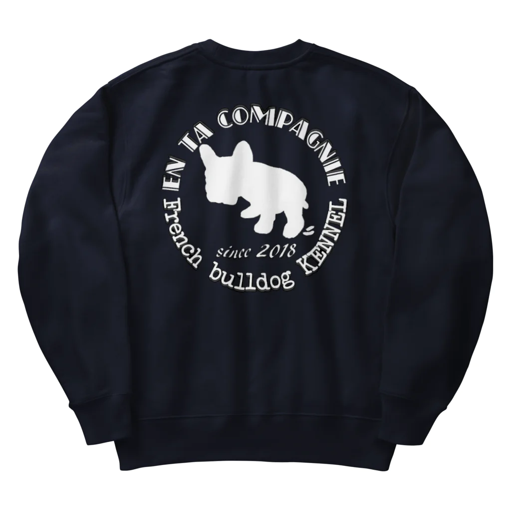 entacompagnie_kennelのアンタコンパニーケンネル ロゴマーク Heavyweight Crew Neck Sweatshirt