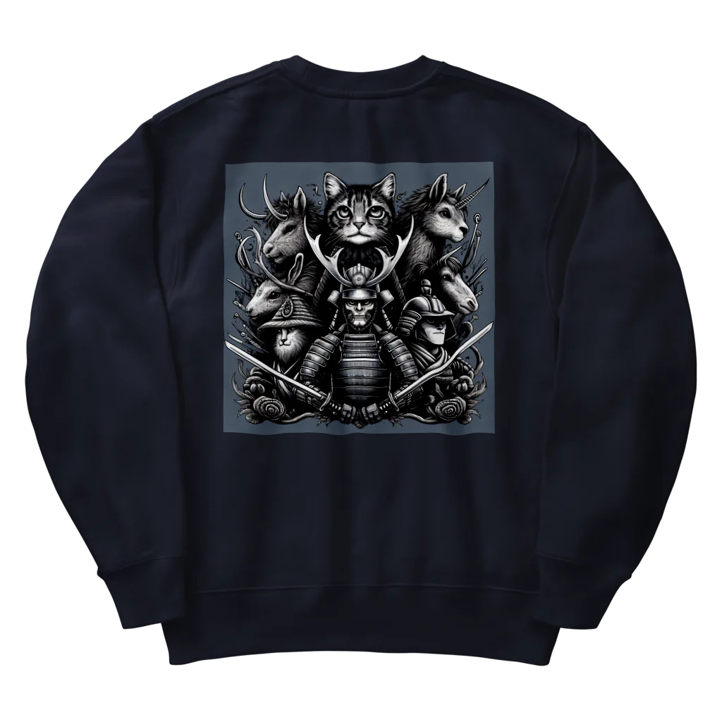 bycatの侍大将とshinobi達 Heavyweight Crew Neck Sweatshirt