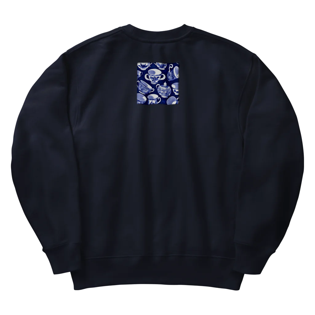 (っ◔◡◔)っ ♥ Le Petit Trésor ♥の花の詩カップ(The Flower Poetry Cup) Heavyweight Crew Neck Sweatshirt