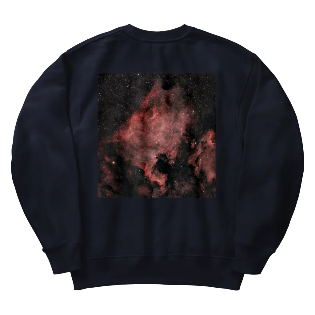 S204_Nanaの北アメリカ星雲 Heavyweight Crew Neck Sweatshirt