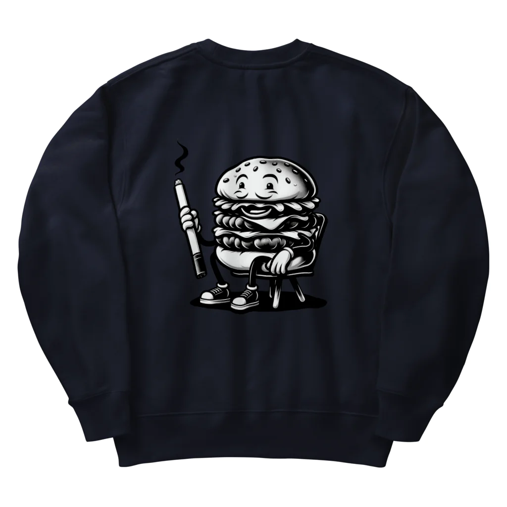 木更津CHILL の木更津バーガー Heavyweight Crew Neck Sweatshirt