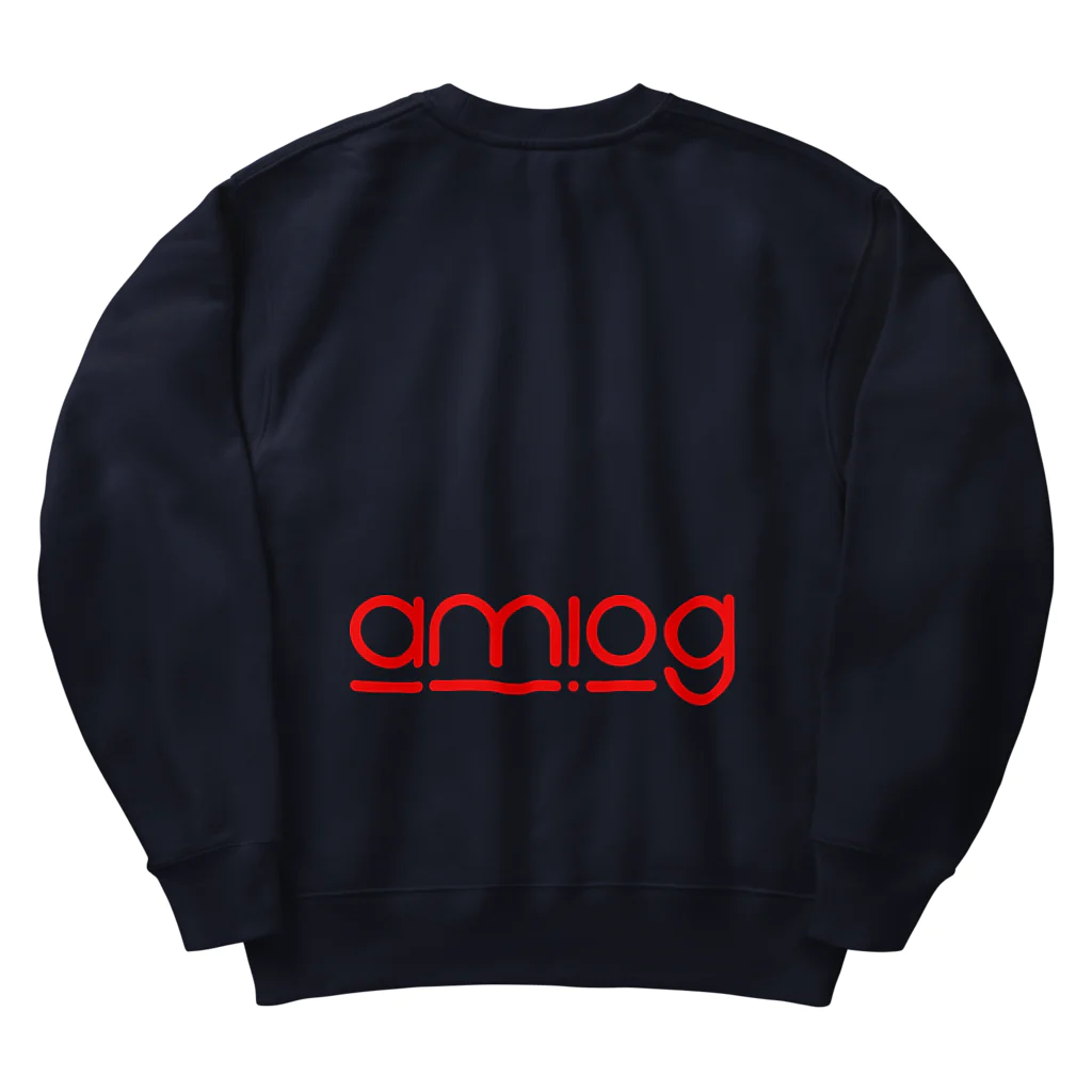 ドルオタ - アイドルオタク向けショップのAmlog Red Logo Collection Heavyweight Crew Neck Sweatshirt