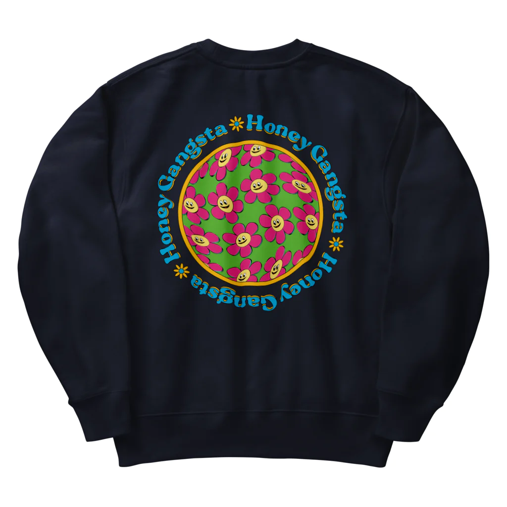 Parallel Imaginary Gift ShopのHoney Gangsta Heavyweight Crew Neck Sweatshirt