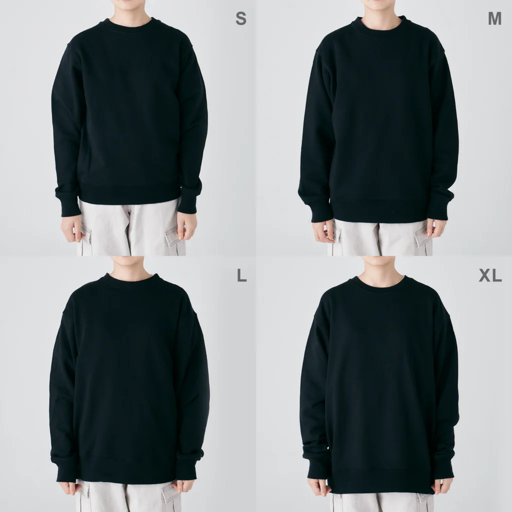 テラちん侍のシェイプのナイフシリーズ Heavyweight Crew Neck Sweatshirt