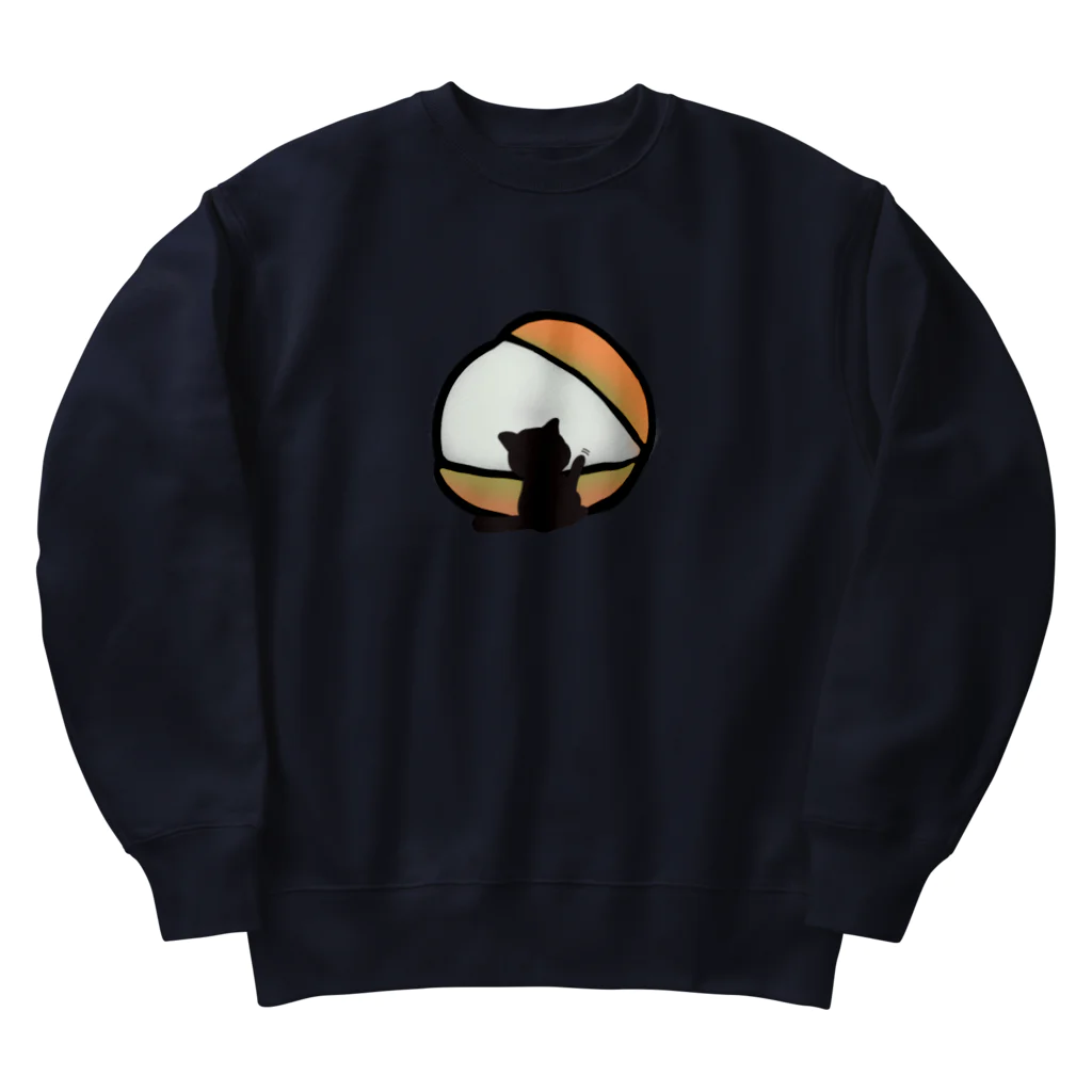 ボダコのレオのねらってる Heavyweight Crew Neck Sweatshirt