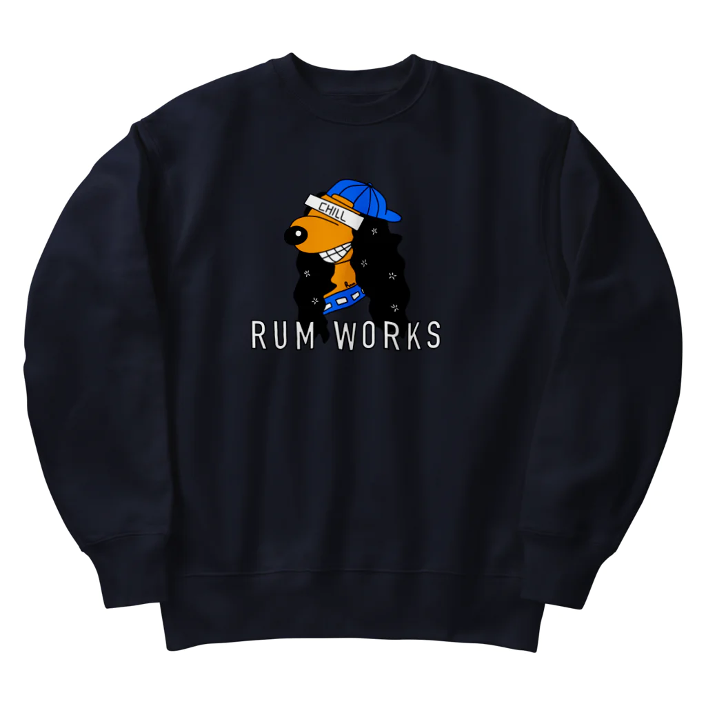 RUM WORKS OFFICIALのchillドッグ Heavyweight Crew Neck Sweatshirt