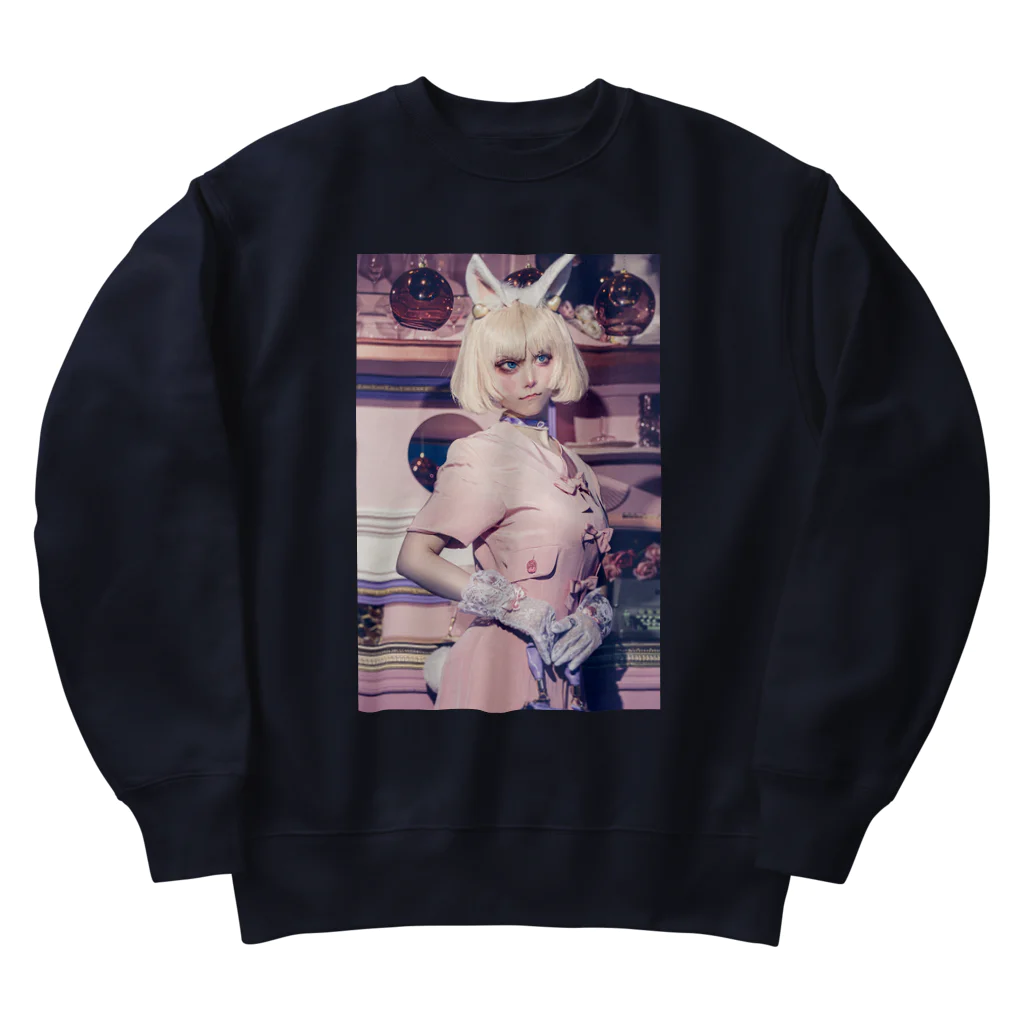 OMEME🪬のLady rabbit Heavyweight Crew Neck Sweatshirt