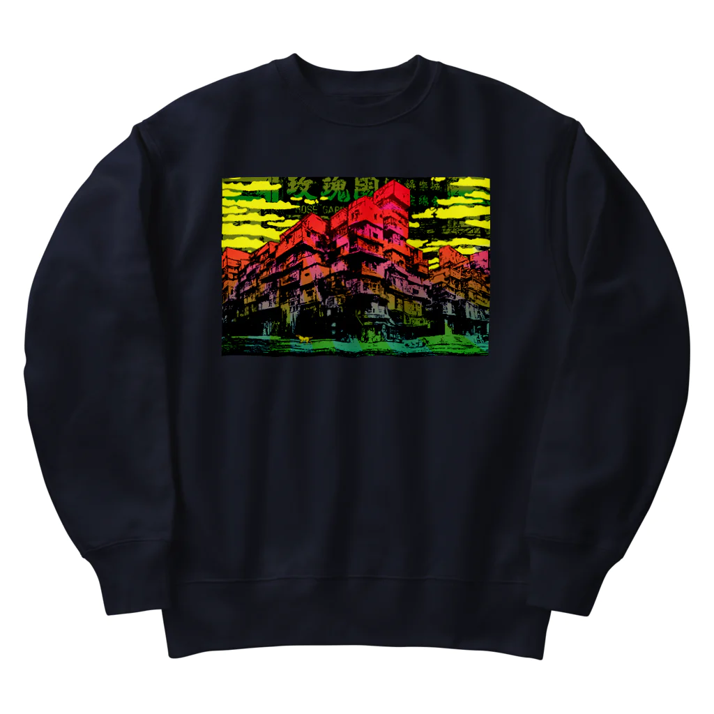 中華呪術堂（チャイナマジックホール）の九龍混沌倶楽部 Heavyweight Crew Neck Sweatshirt