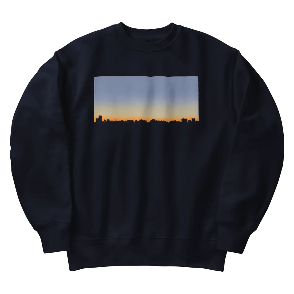 memo-s notesのsunrise Heavyweight Crew Neck Sweatshirt