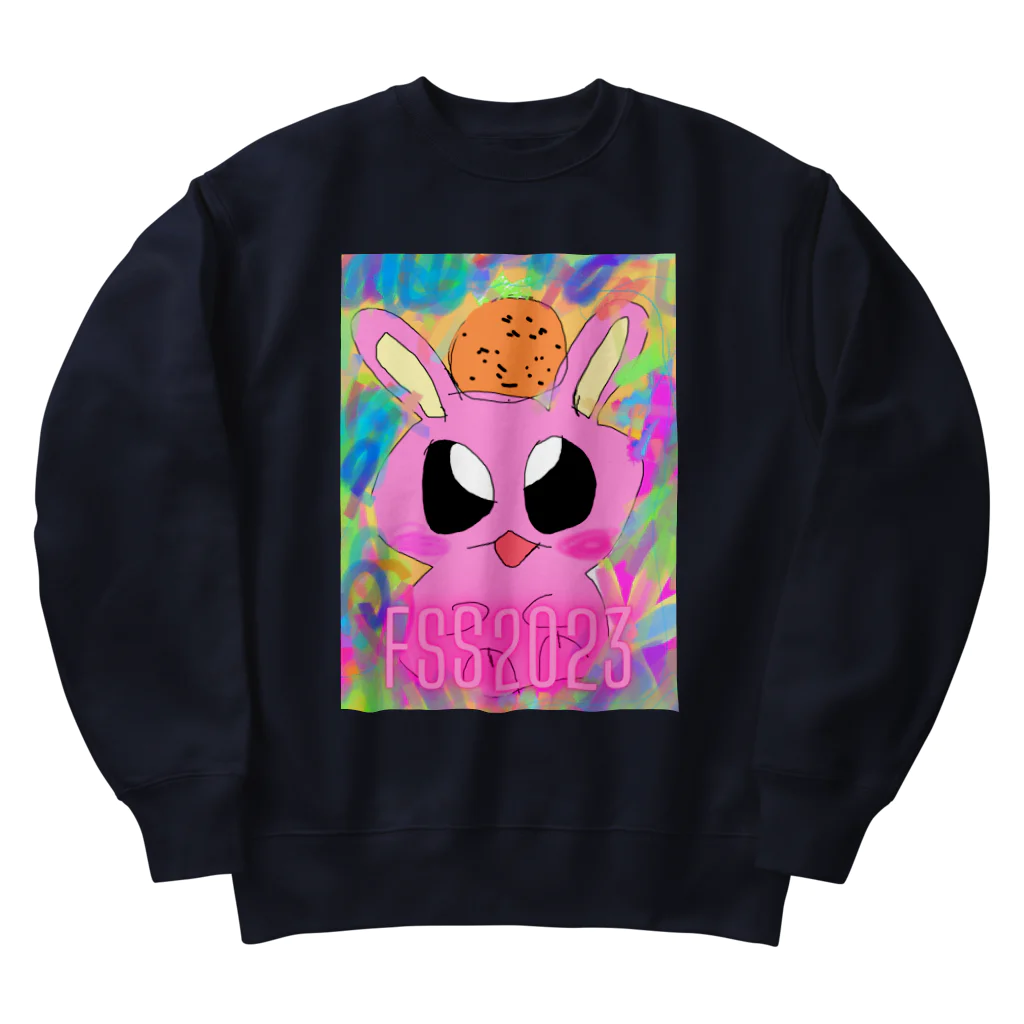 Future Starry SkyのFSS2023🐰🍊 Heavyweight Crew Neck Sweatshirt